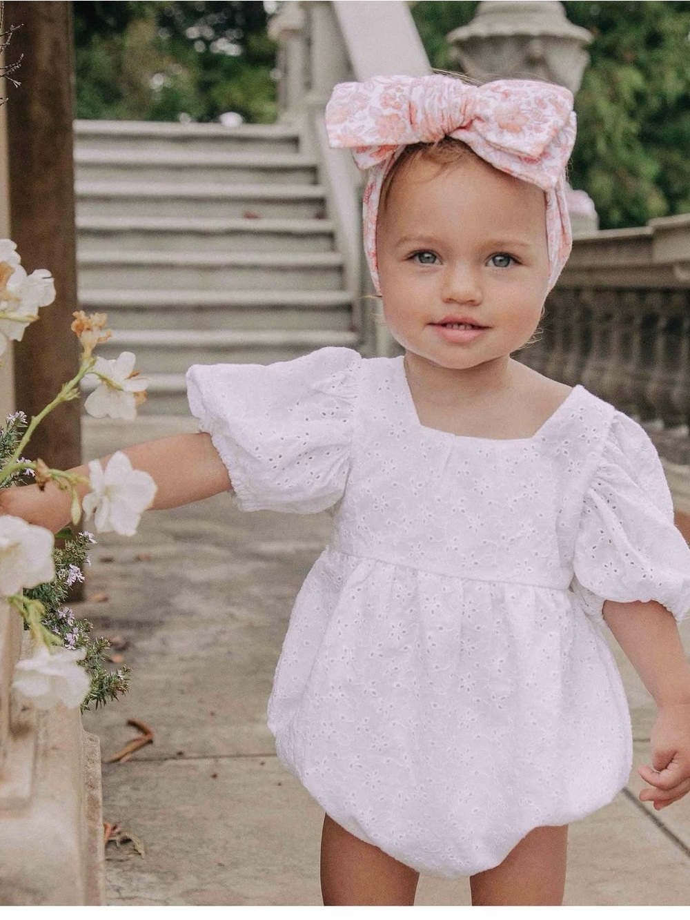 Lolly May eyelet romper